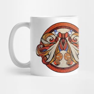 Orange Octopus Mug